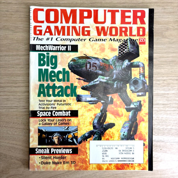 9 vintage Computer Gaming World magazines 1994–1996  - no disks - NextStage Vintage