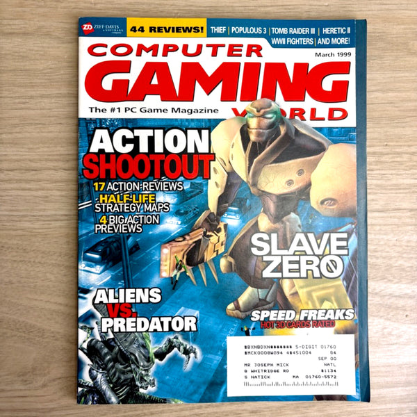 Computer Gaming World Magazines 1999 – 11 Issues – No Disks – PC Game History - NextStage Vintage