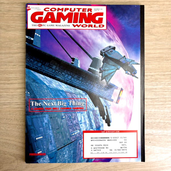 Computer Gaming World Magazines 1999 – 11 Issues – No Disks – PC Game History - NextStage Vintage