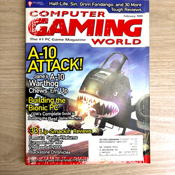 Computer Gaming World Magazines 1999 – 11 Issues – No Disks – PC Game History - NextStage Vintage