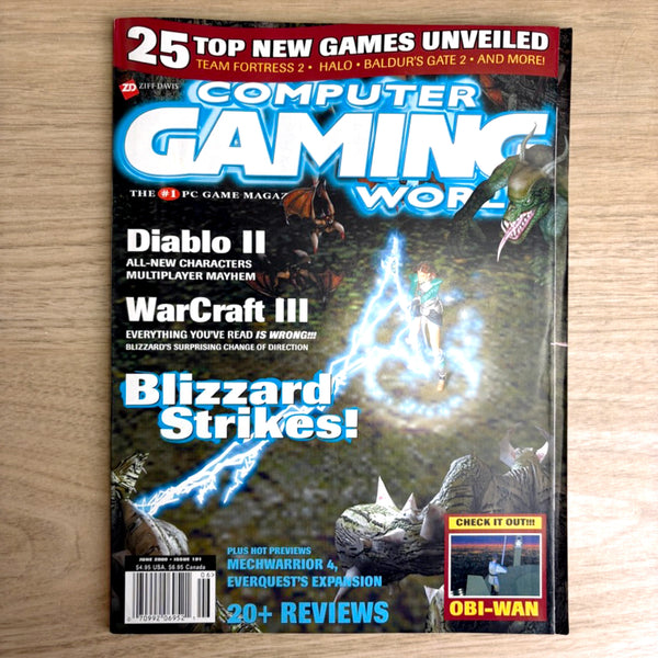 Computer Gaming World magazines 2000 – 8 issues – no disks - PC game history - NextStage Vintage