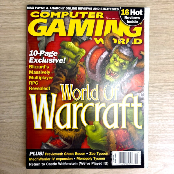 7 issues of Computer Gaming World magazine – 2001 – no disks - NextStage Vintage
