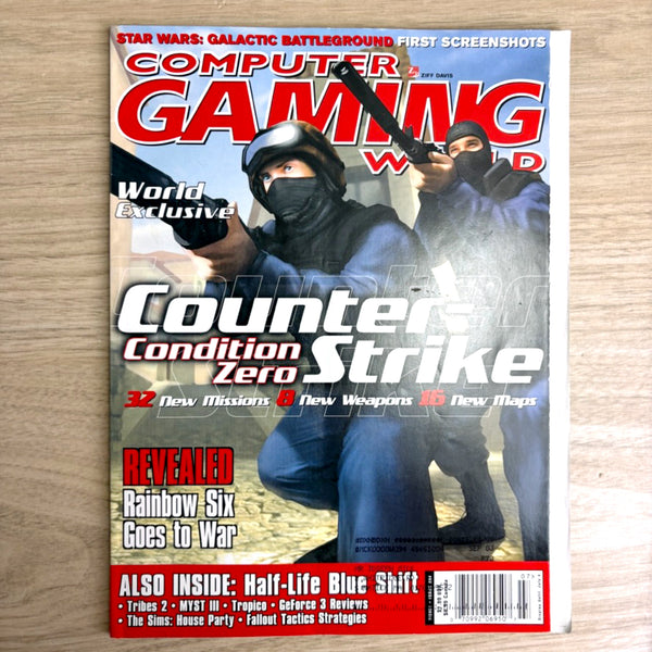 7 issues of Computer Gaming World magazine – 2001 – no disks - NextStage Vintage