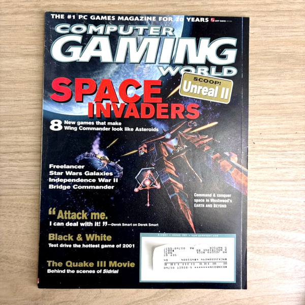7 issues of Computer Gaming World magazine – 2001 – no disks - NextStage Vintage