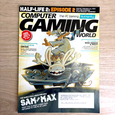 9 Computer Gaming World Magazines 2005–2006 - no disks - Half-Life 2 WoW Quake Crysis - NextStage Vintage