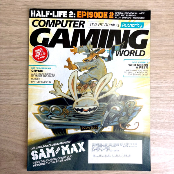 9 Computer Gaming World Magazines 2005–2006 - no disks - Half-Life 2 WoW Quake Crysis - NextStage Vintage