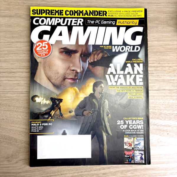 9 Computer Gaming World Magazines 2005–2006 - no disks - Half-Life 2 WoW Quake Crysis - NextStage Vintage