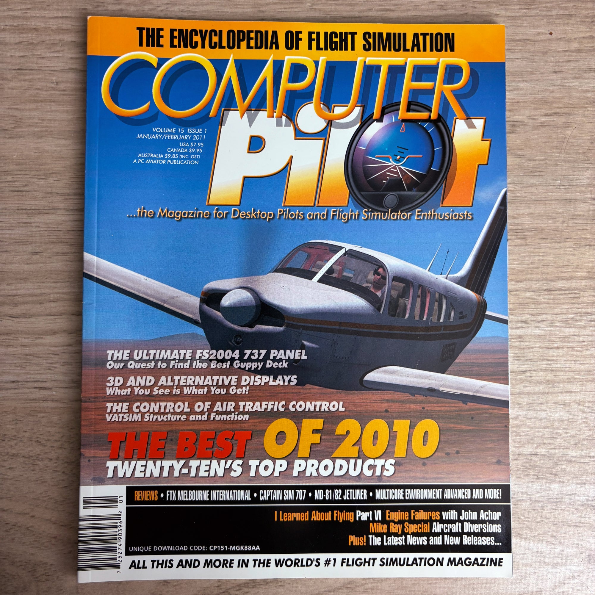 2011 Compouter Computer Pilot magazine - 2011 complete year - vol 15 - 6 issues ...