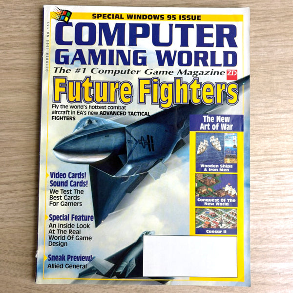 Computer Gaming World Lot - 1995 - 6 issues
