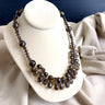 Dallas Prince Designs sterling and faceted smoky quartz necklace - NextStage Vintage