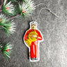Dansk tin french horn player ornament Swedish Navy Band litho Denmark - vintage - NextStage Vintage