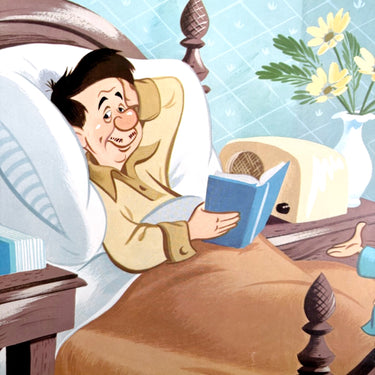 Vintage 1951 Disney Poster from "How To Catch A Cold" - How To Help Cure A Cold - NextStage Vintage