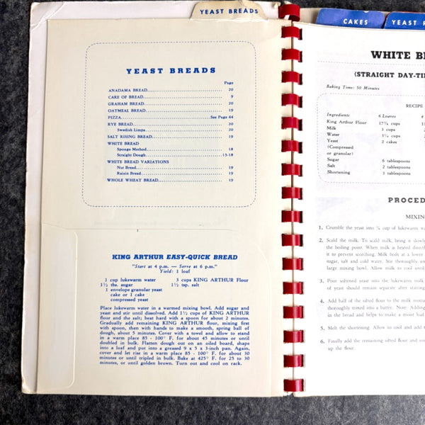Easy Home Baking - King Arthur Flour - 1930s vintage cookbook - NextStage Vintage
