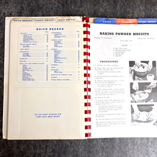 Easy Home Baking - King Arthur Flour - 1930s vintage cookbook - NextStage Vintage