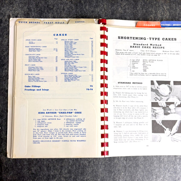 Easy Home Baking - King Arthur Flour - 1930s vintage cookbook - NextStage Vintage