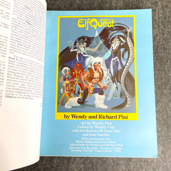 ElfQuest Book 3 title page