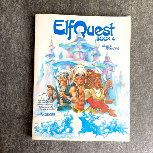 ElfQuest Book 4 - Wendy & Richard Pini - 1984 soft cover