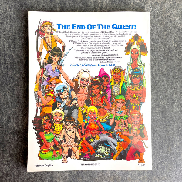 ElfQuest Book 4 - Wendy & Richard Pini - 1984 soft cover