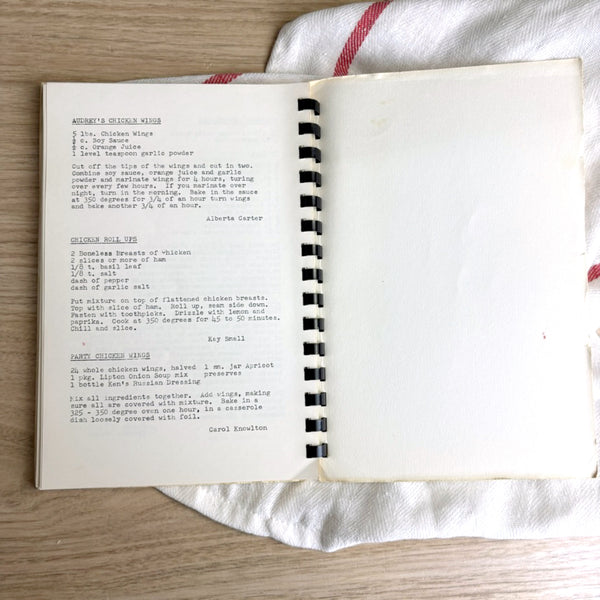 Vintage Essex MA community cookbook – Essex Families Favorite Recipes - St. John the Baptist Church - NextStage Vintage