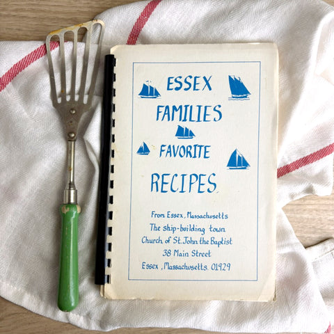 Vintage Essex MA community cookbook – Essex Families Favorite Recipes - St. John the Baptist Church - NextStage Vintage