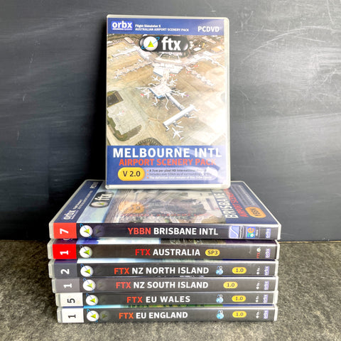 orbx simulation systems ftx Europe, Australia, New Zealand for Microsoft Flight Simulator X