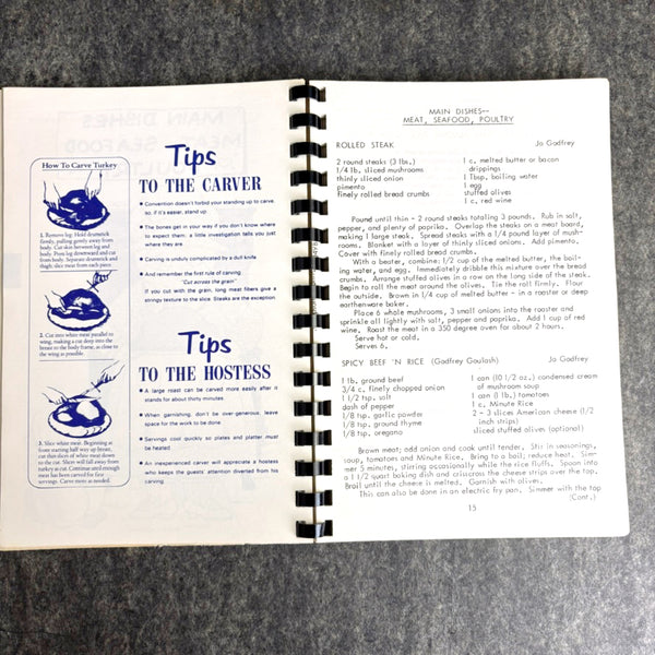 Favorite Recipes - Congregational Church of Thompson, CT cookbook - NextStage Vintage