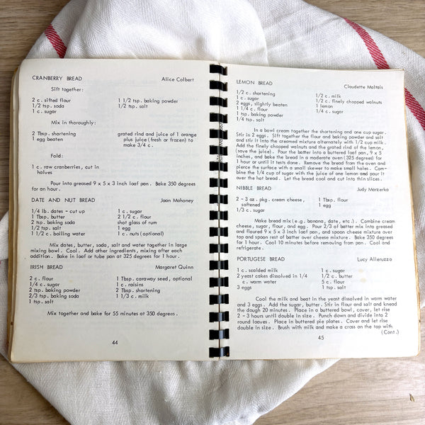 Favorite Recipes From Our Best Cooks - St. Alphonsus Church Danvers Beverly MA - 1976 - NextStage Vintage