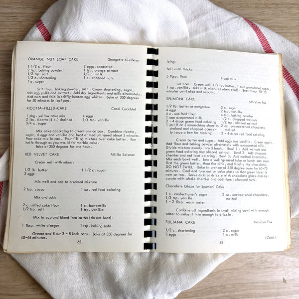 Favorite Recipes From Our Best Cooks - St. Alphonsus Church Danvers Beverly MA - 1976 - NextStage Vintage