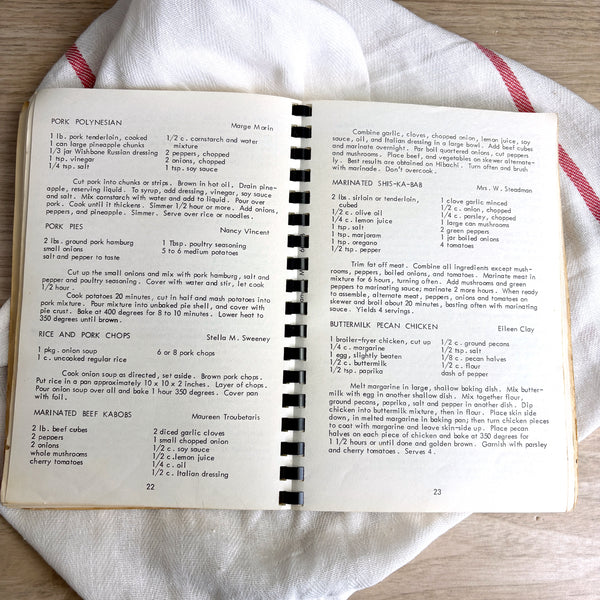 Favorite Recipes From Our Best Cooks - St. Alphonsus Church Danvers Beverly MA - 1976 - NextStage Vintage