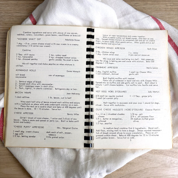 Favorite Recipes From Our Best Cooks - St. Alphonsus Church Danvers Beverly MA - 1976 - NextStage Vintage