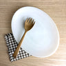 Fire-King Oven Ware platter - Anchorware milk glass - classic retro kitchen - NextStage Vintage