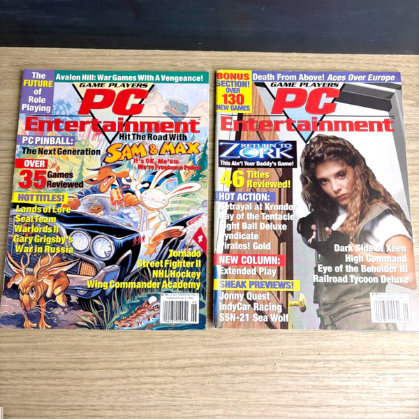 Game Players PC Entertainment magazine lot - 13 issues - 1992-1994 - NextStage Vintage