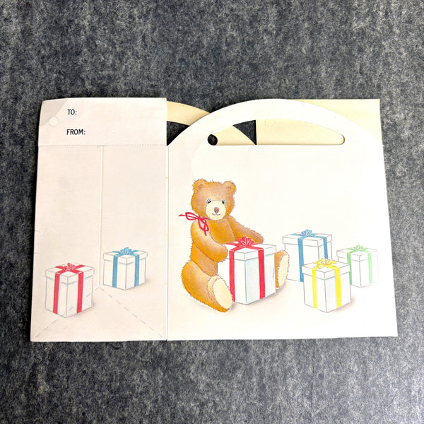 Vintage 1991 folding General Mills gift box, unused - vintage gift box