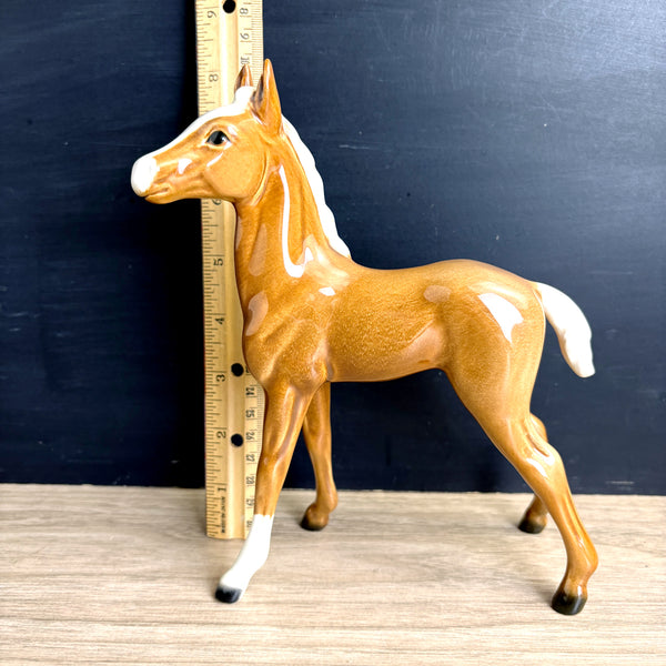 Goebel porcelain palomino foal figurine