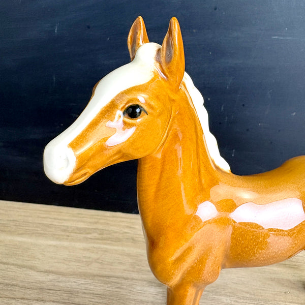 Goebel porcelain palomino foal figurine