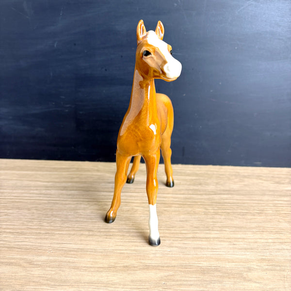 Goebel porcelain palomino foal figurine