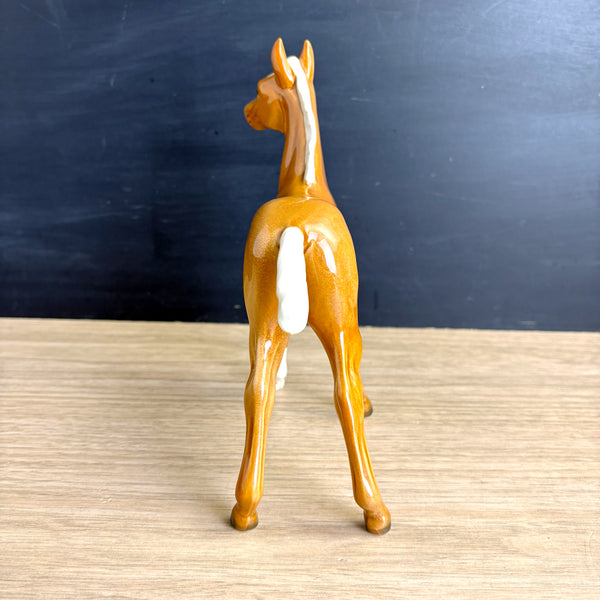 Goebel porcelain palomino foal figurine