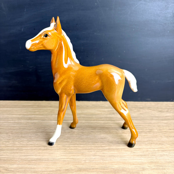 Goebel porcelain palomino foal figurine
