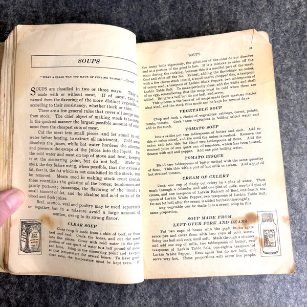 Good Things to Eat and How to Prepare Them (1906, 2nd Ed.) — Larkin Co. Vintage Cookbook - NextStage Vintage