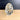Gorham Victoria's Garden hand cut clear crystal egg paperweight - NextStage Vintage
