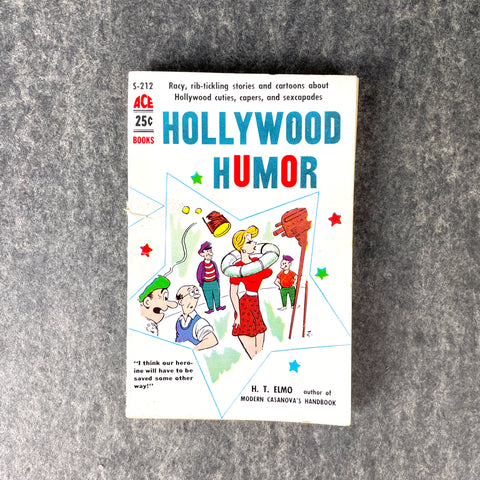 Hollywood Humor joke book  H. T. Elmo - 1957 paperback - NextStage Vintage