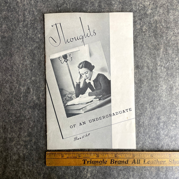 1930s Amelia Earhart photo x Lake Erie College booklet