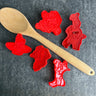 Vintage Looney Tunes cookie cutters – 1996 Wilton Bugs Bunny, Taz, Marvin the Martian & Daffy Duck - NextStage Vintage