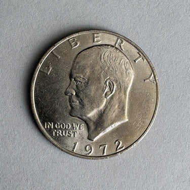 13 Eisenhower Dollars 1971-1972 Philadelphia Mint  Probable 1972 Type 2  Possible Type 3  Variety Hunter Lot  Ike Dollar Collectors