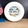 Iowa souvenir state plate - vintage 1970s road trip travel - NextStage Vintage