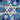 Design by Tonya Center Star of David atarah needlepoint canvas - JT025C - NextStage Vintage
