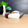 Vintage ceramic mallard duck decoy figurine - wildlife decor - NextStage Vintage