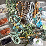 Stone and glass beads mix for jewelry making – destash – 2mm to 25mm - NextStage Vintage