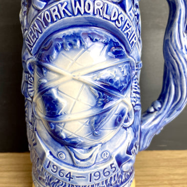 New York World's Fair 1964-65 Unisphere souvenir ceramic stein - NextStage Vintage