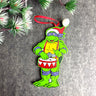TMNT Donatello Christmas ornament - Intl Silver - 1990 vintage - NextStage Vintage